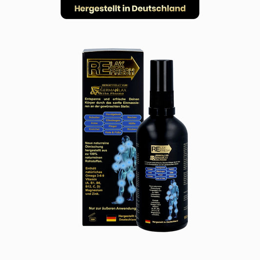 Relax & Refresh GELEE-ÖLMISCHUNG für Muskeln und Gelenke
